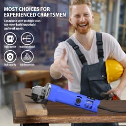 High Performance Professional Corded 900W Angle Grinder 12000RPM Cutting Sanding Polishing Grinding 115mm Disc Precision Tool
