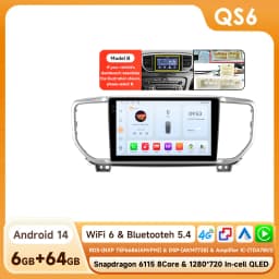 Hizpo 9inch AI Voice Car Radio For Kia Sportage 4 QI KX5 2018 - 2021 Carplay 2din GPS Navi Stereo Android Auto Multimedia Player