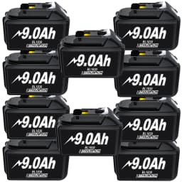 10 PCS For Makita 18V Battery Tools 6ah/9ah Replacement For Makita BL1830 BL1860 BL1890 Power Tool For Makita LXT Battery