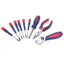 WORKPRO 165 PCS Home Tool Set Wrench Screwdriver Plier Socket Hand Tool Set For Household Reparing with Solid Carrying Tool Box