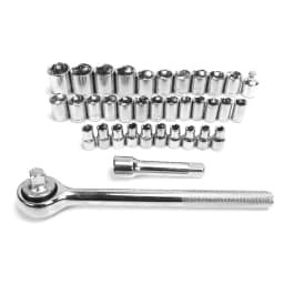 WORKPRO 165 PCS Home Tool Set Wrench Screwdriver Plier Socket Hand Tool Set For Household Reparing with Solid Carrying Tool Box