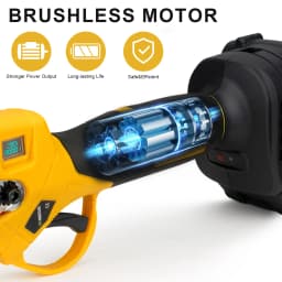 30mm Brushless Electric Pruning Shears 2 Gears Fruit Tree Bonsai Shrub Pruning Electric Scissors For Makita 18V Battery Pin