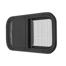RV Window Caravan Window| Tempered Glass Universal Camper Travel Trailer Sliding Window|27.56*15.75inch