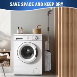 Wet and Dry Spray Mop Floor Wiper,with 3 Washable Microfibre Pads and 700ML Refill Bottle, 360° Swivel Head.