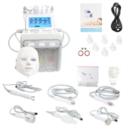 AOKO 7 in 1 H2O2 Hydro Dermabrasion Facial Machine Water Oxygen Skin Cleaning Lifting Professional Aqua Peeling Beauty Device