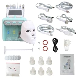 AOKO 7 in 1 H2O2 Hydro Dermabrasion Facial Machine Water Oxygen Skin Cleaning Lifting Professional Aqua Peeling Beauty Device
