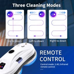 DIVEDEER Window Cleaning Robot Water Spray Ultrathin electric Window Robot Vacuum Cleaner for Home