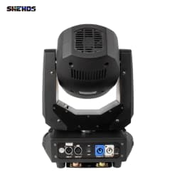 2Pcs SHEHDS LED Beam Spot 2in1 200W Moving Head With Flight Case DMX512 for Disco Party DJ Projetor