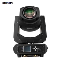 2Pcs SHEHDS LED Beam Spot 2in1 200W Moving Head With Flight Case DMX512 for Disco Party DJ Projetor