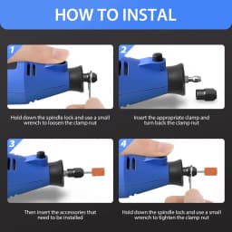 300W Power Electric Rotary Tool With 80pc Accessories Mini Rotary Multi-Tool Kit,6Variable Speed Electric Grinder Set