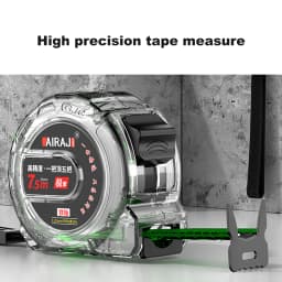 Tape Measure Scale Retractable 5M/25mm Precision And Durable Self-Lock Measuring Ruler Woodworking Tape Precise And Clear Tape