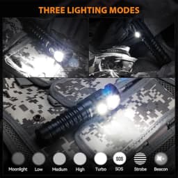 Wurkkos HD20 Headlamp Rechargeable 21700 Headlight 2000lm Dual LED USB-C Reverse Charge Magnetic Tail Work Camp Light
