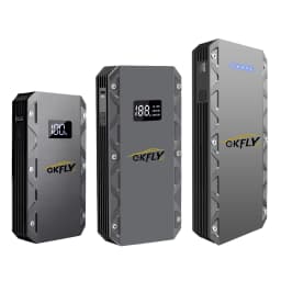 GKFLY Car Jump Starter 3000A/5000A/6000A Starting Device Power Bank Car Battery Booster Charger For Petrol Diesel Car Starter