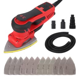 350W Electric Detail Sander with 12 Sanding Paper Brushless Motor Mouse Sander Powerful 10000 RPM For Wood Working Polishing