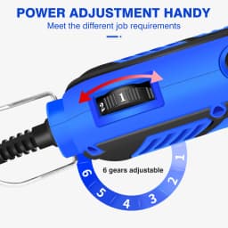135W Power Electric Rotary Tool,with Grinding Tool, Rotary Tool Set for Grinding, Cutting, Sharpening, Polishing, Cleaning