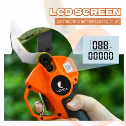 S840 40mm 25V Cordless Pruner Lithium-ion Pruning Shear Efficient Electric Scissors Bonsai Electric Tree Branches Garden Tools