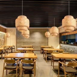Modern Handcrafted Pendant Lights Bamboo Chandelier | CE 220V E26/E27 | Woven Shade Semi-Flush Mount