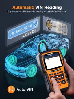 FOXWELL NT510 fit for Porsche OBD2 Scanner Diagnostic Tool Full System ABS SRS Oil Engine Code Reader with Bi-Directional Contro