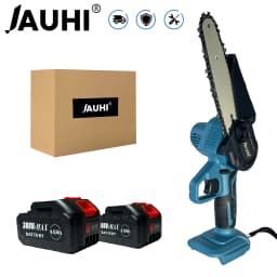 6inch Electric Chainsaw Rechargeable Small Wood Spliting Cordless Chain Saw One-handed Woodworking Tool for Garden Tools