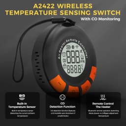 Air Automobile Heater Remote Controller With Carbon Monoxide Alarm Function Car Accessories