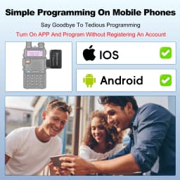 Radio Wireless Programmer Phone APP Programming for Walkie Talkie Multiple Model Search Repeaters for UV-K5(8) UV-5R UV-5RM