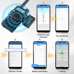 Radio Wireless Programmer Phone APP Programming for Walkie Talkie Multiple Model Search Repeaters for UV-K5(8) UV-5R UV-5RM