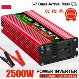 500W 1500W 2000W 2500W 3000W 4000W Modified Sine Wave Inverter Converter12V 220V 50HZ LED Voltage Display