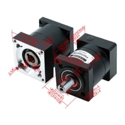 High Accuracy Planetary Reducer PX57 Suit For Nema23 57 Flange Stepper Motor Input Hole 8mm 10Arcmin Max 25Nm For CNC