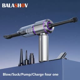 Portable Handheld Vacuum 13000Pa Cordless Car Vacuum Cleaner With Brushless Motor, 4 In 1 For Keyboard, Home, Pet And Car