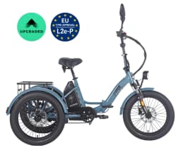 Fafrees F20 Mate Folding Electric Tricycle Adults 20 Inch Cargo E-bike 500W with 48V 21Ah/23.45Ah Removable Battery