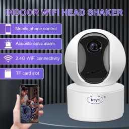 Smart Home Security Camera 8MP 4K Pan Tilt IP Camera 2 Million Pixel AI Automatic Tracking Night Vision Security CCTV Camera