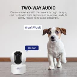 Smart Home Security Camera 8MP 4K Pan Tilt IP Camera 2 Million Pixel AI Automatic Tracking Night Vision Security CCTV Camera