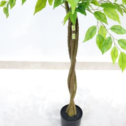 Artificial Ficus Tree 160/180cm Tall Fake Potted Ficus Tree With Planter Fake Ficus Tree For Foyer Porch Decor Home Office
