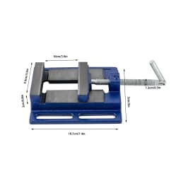 4" Drill Press Vice, Machine Vice, High Performance Table Clamp 100mm Clamp Hand Tools for Workshop Woodworking Drill Vice