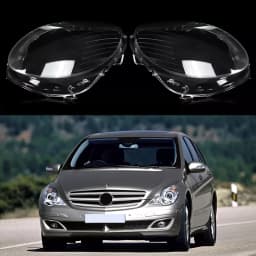 Left Right Headlight Lens Shell For Mercedes-Benz R-Class W251 R350 R500 Petrol MPV V251 2006 2007 2008 Headlamp Clear Lampshade
