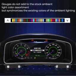 12.3‘’ Lcd Digital Dashboard Cluster For VW Seat Leon 2013-2018 Years Support HDMI Carplay Radio Instrument Panel