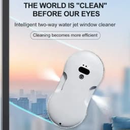 DIVEDEER Two-way spray window cleaner machine large suction Smart Automatic household high-rise glass window cleaner machine