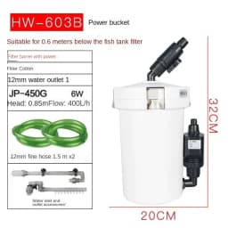Sunsun Aquarium Filter Aqurium HW-603B LW-603B Accessories for Fish Tanks and Aquariums External Filter for the Aquarium Aquatic
