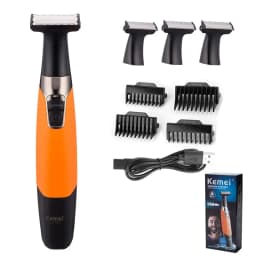 Kemei 1900 Rechargeable Electric Shaver Beard Shaver Electric Razor Body Trimmer Men Shaving Machine Hair Trimmer Face Care