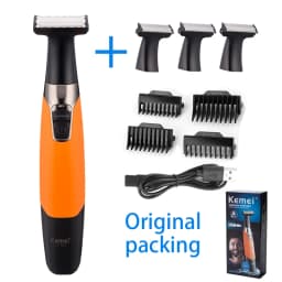 Kemei 1900 Rechargeable Electric Shaver Beard Shaver Electric Razor Body Trimmer Men Shaving Machine Hair Trimmer Face Care