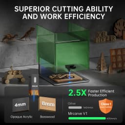 DAJA V1 Portable Mini Laser Engraving Machine for Business Shop Home Factory Engrave Metal Wood Acrylic Glass Leather Plastic