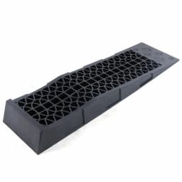 2 Piece 3-Ton Super Stable Extra Wide Heavy Duty Plastic Car Lifting Ramps Wide Wheel for Repair, Maintenance, Jack Lifting Tool