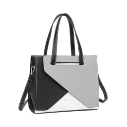 Miss Lulu WOMEN'S PU leather Handbag Medium Shoulder bag with Adjustable Strap & Handle office/Everyday