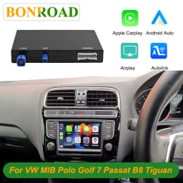 Bonroad Wireless Carplay Android Car Interface For VW Volkswagen Skoda Octavia A5 Golf 7 Polo Passat B8 MIB MIB2 Module