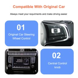 Bonroad Wireless Carplay Android Car Interface For VW Volkswagen Skoda Octavia A5 Golf 7 Polo Passat B8 MIB MIB2 Module