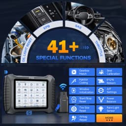 XTOOL IP900 BT Bluetooth Diagnostic Tools All System Automotive Scanner 41+ Resets Bidirectional ECU Coding With CAN FD DOIP FCA