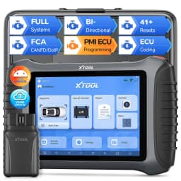 XTOOL IP900 BT Bluetooth Diagnostic Tools All System Automotive Scanner 41+ Resets Bidirectional ECU Coding With CAN FD DOIP FCA