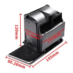 Ascher Ashtray Front LHD 5M1857309B for GOLF PLUS TIGUAN