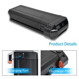 L395mm Electric Bicycle Lithium Battery 48V 20.8Ah 30Ah ebike Battery for fiido T1 pro fiido Q2 Polarna F10