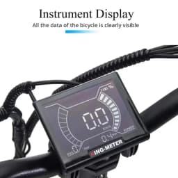 CMACEWHEEL GW20 48V18AH Lithium Battery Electric Bike Adult 20*4 Inch Fat Tire Mountain City Electric Bicycle